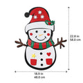Dimensions of the Montessori Snowman