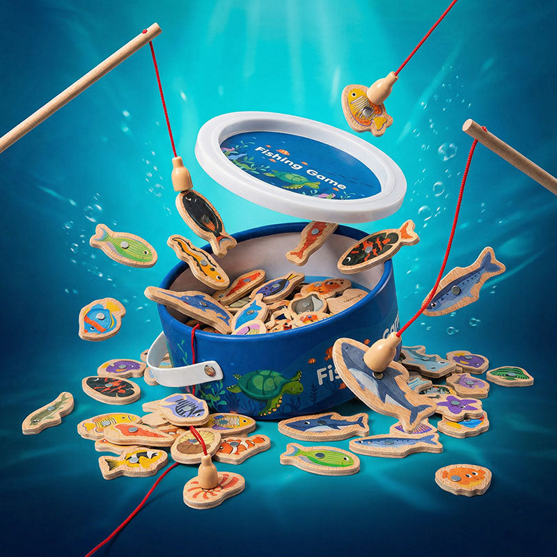 Montessori Fishing Game