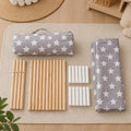 All parts of the Montessori Teepee Tent Stars version. 