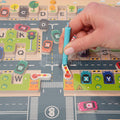 Montessori Alphabet Parking Maze