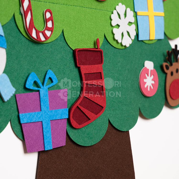Montessori Christmas Tree - Eco-Friendly, Non-Toxic, and Safe!