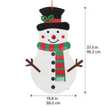Dimensions of the Montessori Generation Snowman.