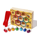 Montessori Bee Box designed to help children develop their skills.