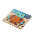 Owl design of the Montessori Happy Puzzles (6 Pack) set