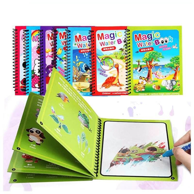 Watercolor Painting Books for Beginners Color Magic Book for Kids
